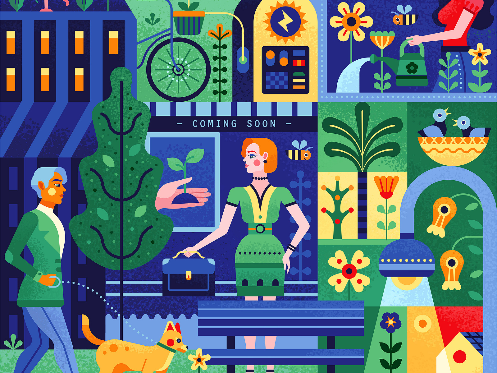 Smart City by Aronne Nembrini on Dribbble