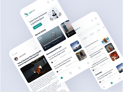 Quill Pell: The Ultimate App for Article Reading articlereadingapp design digitalreadingrevolution figma hero section innovativetechnology interactivereading malamuix readingapp ui design userexperiencedesign uxdesign visualdesign