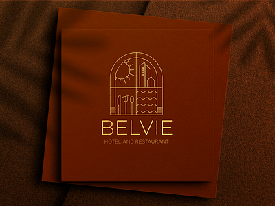BELVIE Hotel | Hotel & Restaurant logo branding design graphic design hotel illustration inspiration logo modern rebranding restaurant vector
