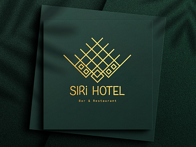 SIRI Hotel | Bar & Restaurant Logo bar branding design graphic design hotel illustration inspiration logo logo design modern rebranding restaurant