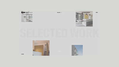 Architecture - Rietveld Projects animation design motion graphics typography