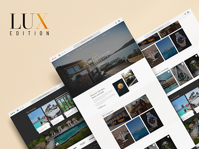 LuxEdition- Luxury items Landing page branding design edition graphic design illustration landing page design landingpage layout layout design lux lux edition luxury ui uiux ux vector web design webpage website design