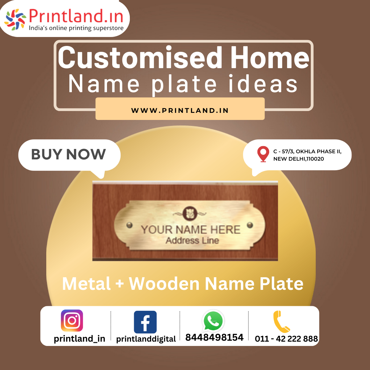 Name Plate Design A Creative Way to Express Yourself by ruby abdi on