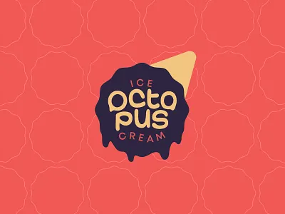 Octopus Ice Cream Brand Identity branding branding identity design graphic design identity logo logo design logotype mockup modern logo shop typography vector visual identity