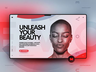 Rewards Programs - Marketing Website app beauty campaign cosmetics design header health interface marketing website parallax planning product launch promotion saas saas product skin care toxin ui ux web design