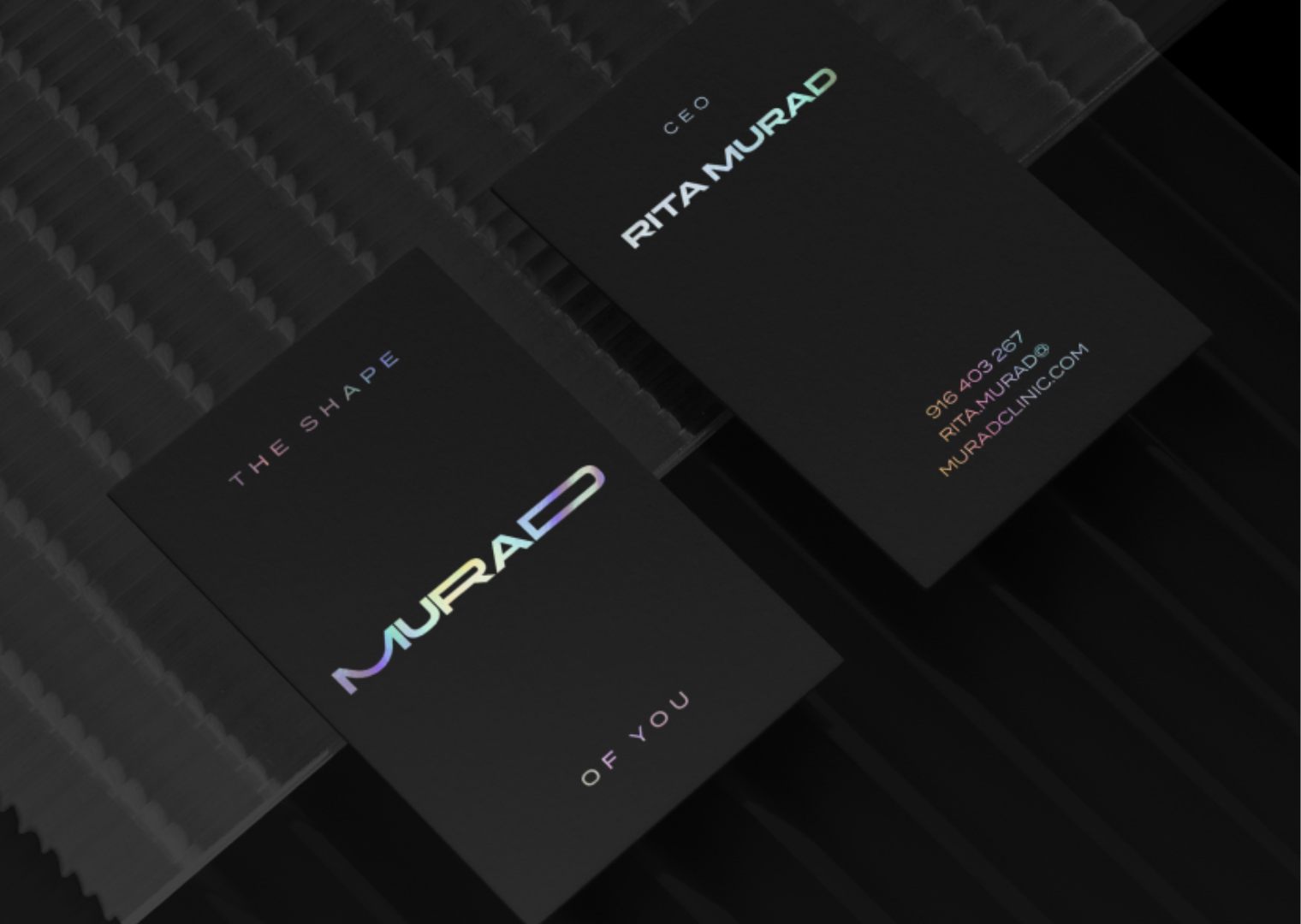 Branding for Murad Clinic beauty branding clinic design graphic design lavva logo luxury murad clinic spa