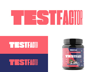 Testfactor branding design graphic design identity logo nutrition sport sportnutrition testfactor