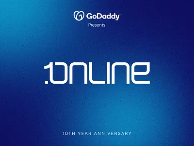 Online 10th year - Logo Design brand identity branding celebration logo logo design logo designer logos