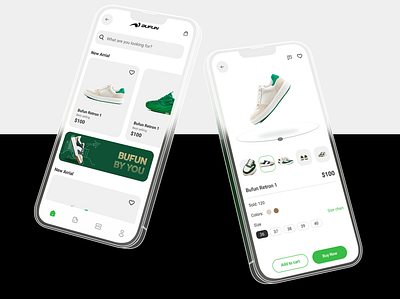 Bufun's app app design ui ux