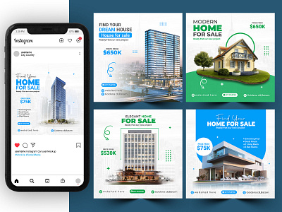 Real Estate Ads Social Media post Banner Design forsale home homeforsale house househunting luxury home modern home property real estate agency real estate social media design realestatelife realestates