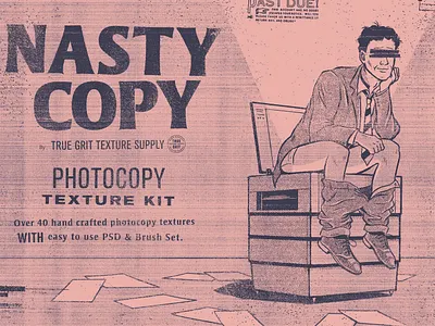 Nasty Copy branding design download free free download graphic design illustration ui