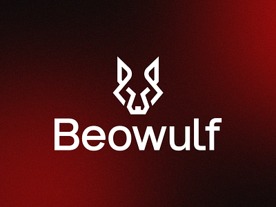 Beowulf logo design brand identity branding graphic design logo logo design logo icon logo identity logos media minimalistic video