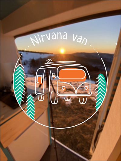 Nirvana Van animation logo motion design motion graphics