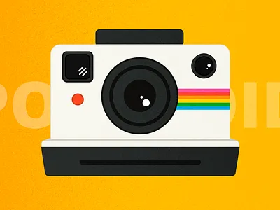 Polaroid Camera: A Playful Twist on Nostalgia 2d animation 3d animation adobe after effects animation camera design graphic design motion design motion graphics photography polaroid camera vintage