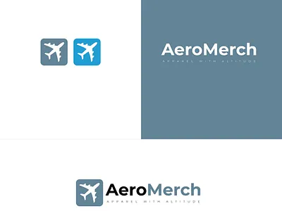 Aeromerch branding design graphic design illustration logo unicdesign uniclogo