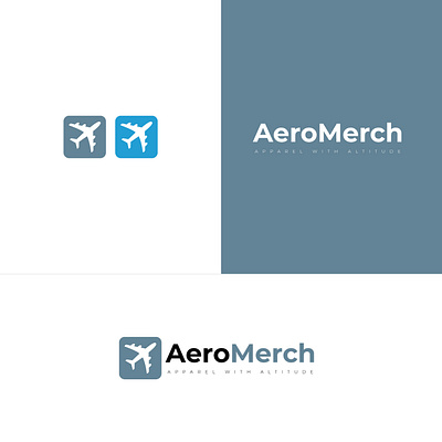 Aeromerch branding design graphic design illustration logo unicdesign uniclogo