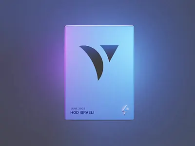 Vect 3D Card 3d animation app blender3d branding card logo motion graphics