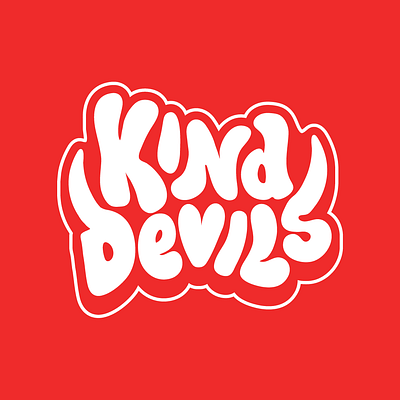 Kind Devils Logo brand identity branding clothing brand clothing logo design devil logo graphic design illustration illustrator kind devils logo logo design logo designer ui ux vector