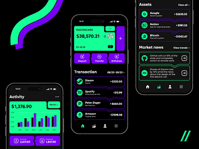 Mobile Payment Mobile IOS App android animation app app design app interaction chat crypto cryptocurrencies dashboard design ecommerce ios mobie app mobile motion online payment transfer ui ux