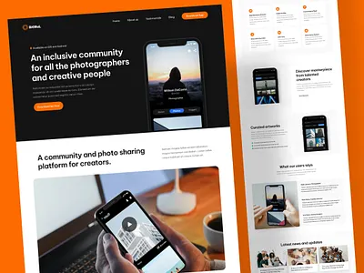 Mobile app presentation web design app design appdesign design landing landing page landing page design mobile app mobileappdesign presentation ui ui design uiux ux ux design uxdesign web web design website website design