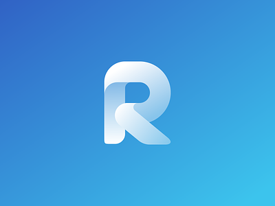 ReproConnect Branding blueprint brand building connect identity letter logo mark r repro symbol