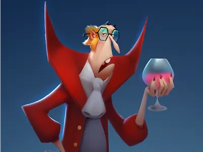 Dracula New Era character characterdesign digitalart mascot design