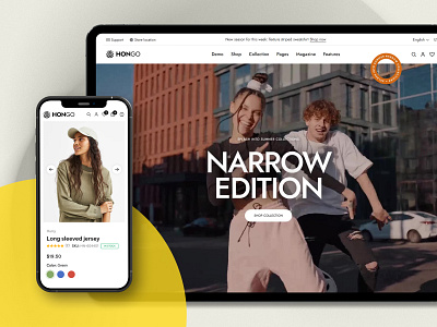 Hongo - Multipurpose Shopify Theme - Lifestyle Store beautiful creative design ecommerce fashion jewellery lifestyle modern multipurpose responsive shoes shopify store theme themefores unique