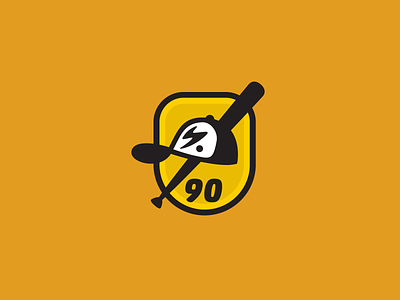 90 90 ball baseball bat hat icon logo s sport