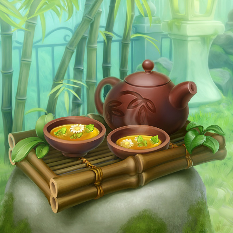 Illustrations for Gardenscapes game by Playrix catrooning character design design game art game object illustration
