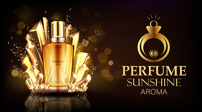 Perfume logo design by A.S.M Kamrul Hasan on Dribbble