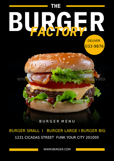 Photoshop FLyer Related to Food Industry food graphic design photoshop post ui