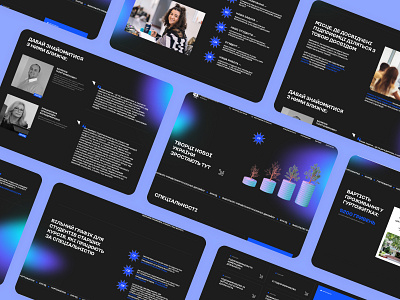 FUBD - Department of Entrepreneurship and Business animation branding creative dark design gradient landing page study ui ux webflow