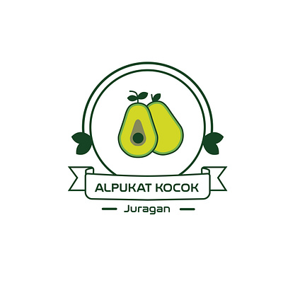 Alpukat Kocok avocado branding design exotic food fresh fruit graphic design green healthy identity illustration illustrator logo natural organic salad tropical vector