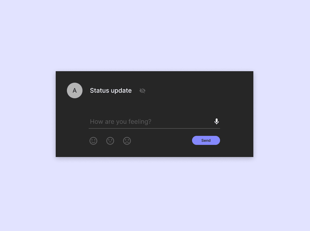 081 Share Status 081 081sharestatus 81 adobe xd animation app design branding daily ui dailyui dailyui081 dailyui81 design figma flat design graphic design share share status status update ui update