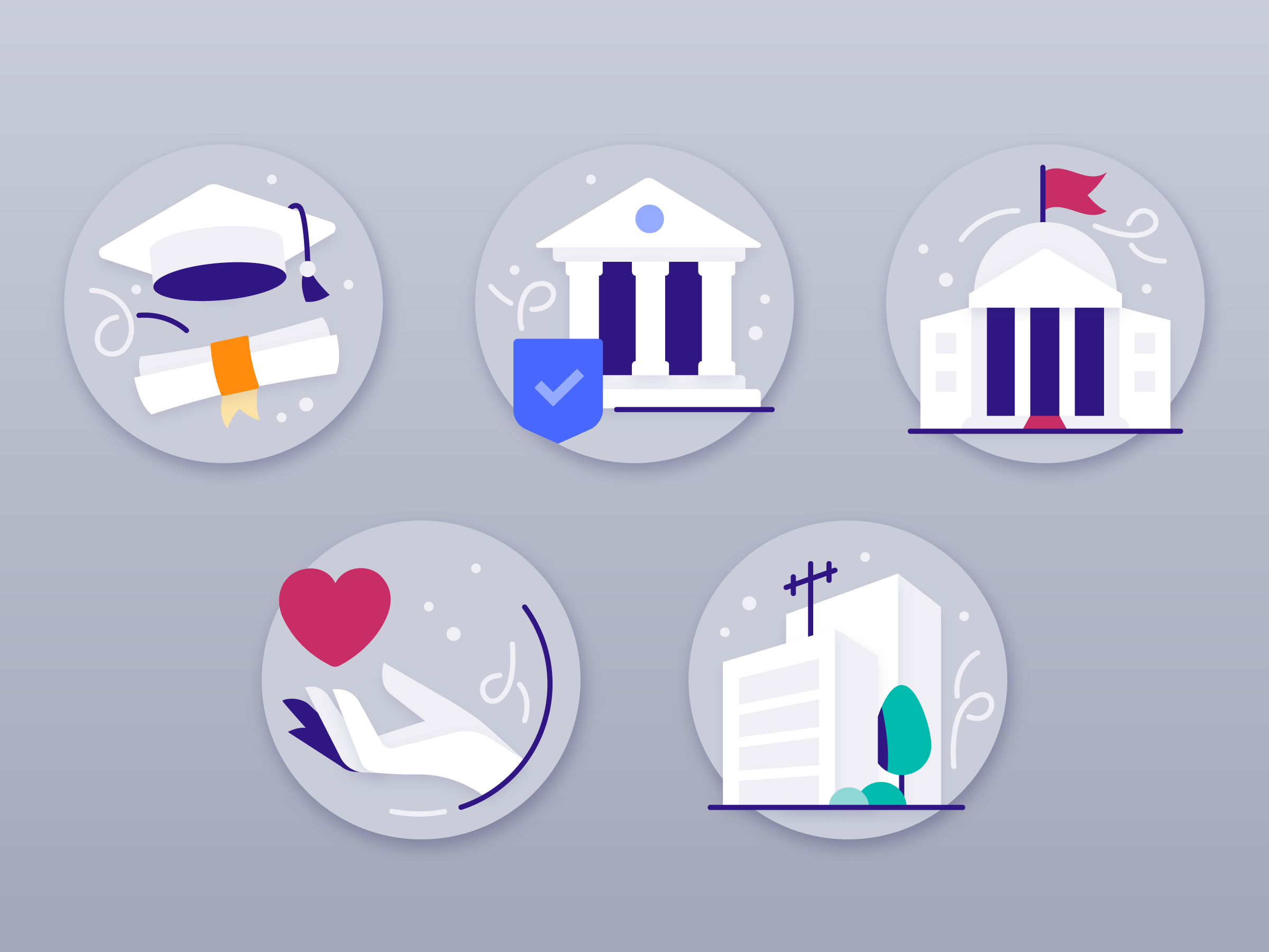 Voucher Features Icons By Laura Reen On Dribbble