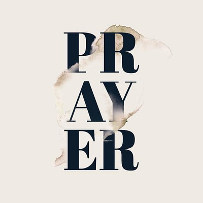 Prayer Post design graphic design typography