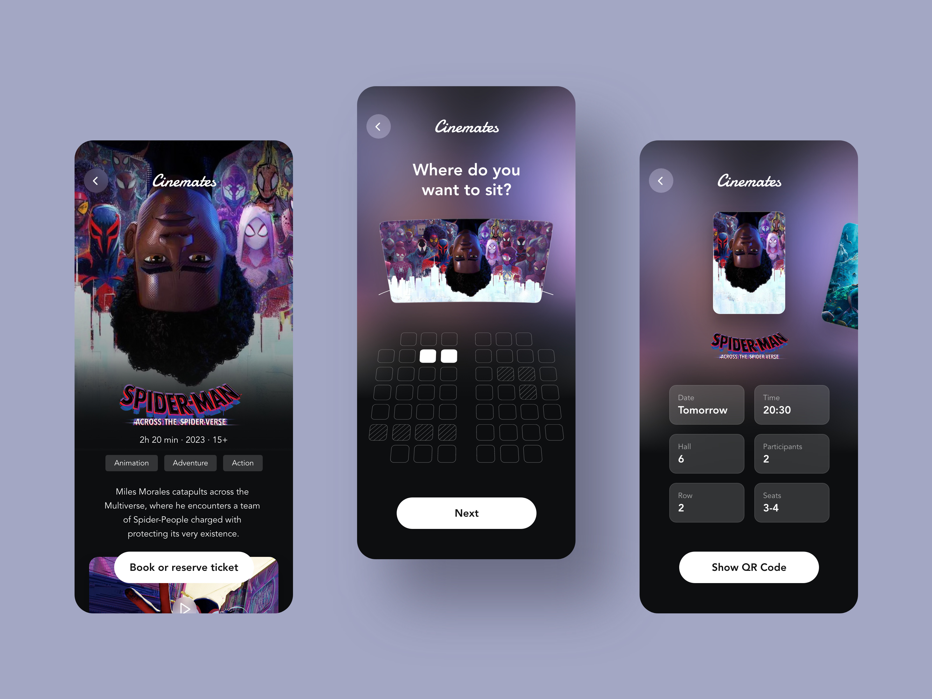 Cinemates - Cinema Mobile App