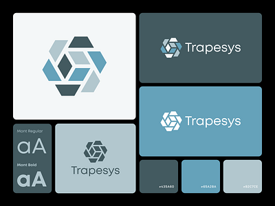 Trapesys #1 blockchain branding icon logo logoholik minimal trapesys