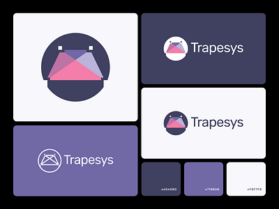 Trapesys #2 blockchain branding icon logo logoholik trapesys