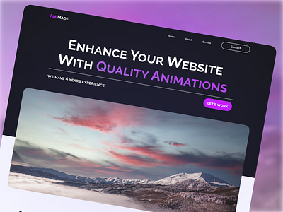 AniMade Website Design animation app branding company design figma figma expert graphic design logo ui ux web design website website design