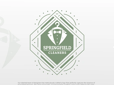 Laundry Logo - SpringfieldCleaners branding cleanandfresh cleanerlogo cleaninglogo design illustration laundry laundrylog logo logo mark logodesign logodesigner minimalist logo minimallogo springfieldcleaners symbol ui vector