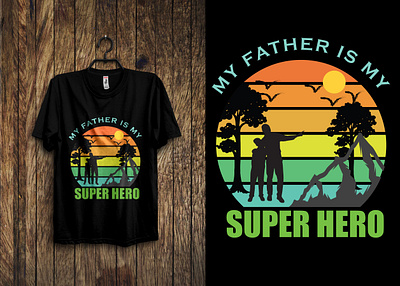 Father Day T-Shirt Design adventure custom t shirt design father father day fathers graphic design hiking illustration t shirt t shirt design vintage