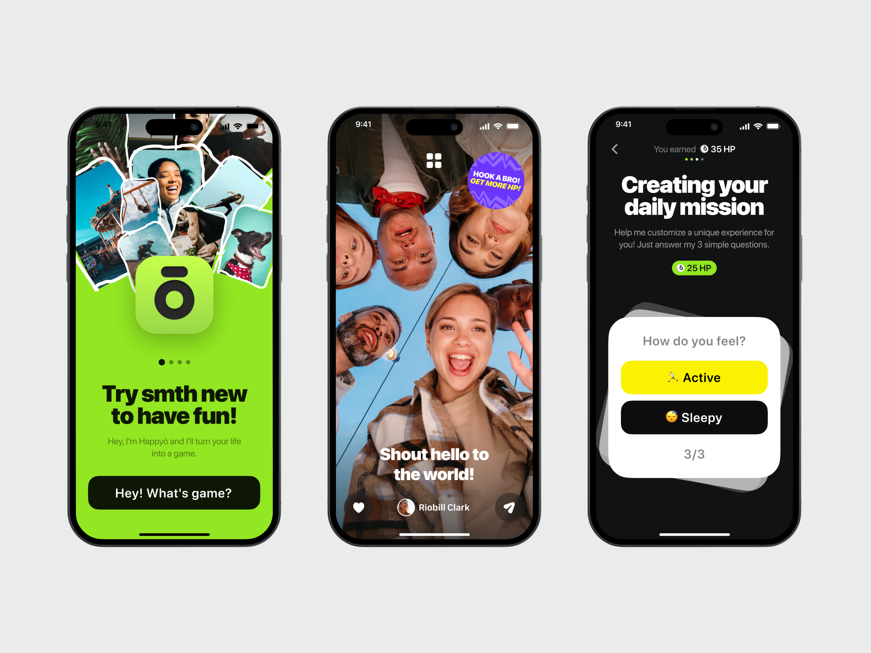 Example of Happyō — Social Video Platform Showcase