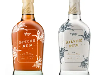 Bahama Breeze cocktails design dieline graphic design lettering liquor packaging rum spicedrum typography