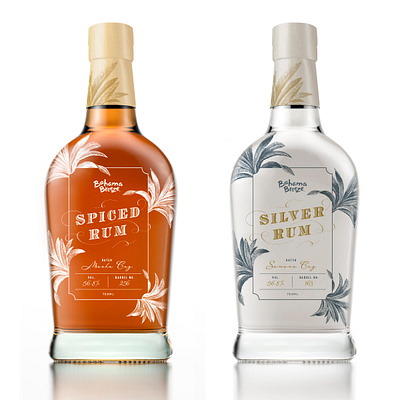 Bahama Breeze cocktails design dieline graphic design lettering liquor packaging rum spicedrum typography