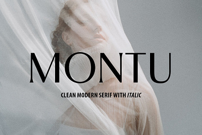 Montu / Vintage Modern Serif app branding design graphic design illustration logo typography ui ux vector