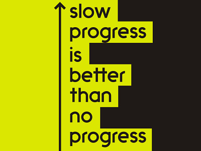 slow progress design illustration minimal minimalist minimalistic passion progress simple