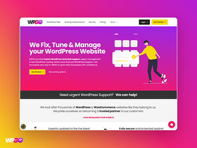WPGO jamstack ui ux design website