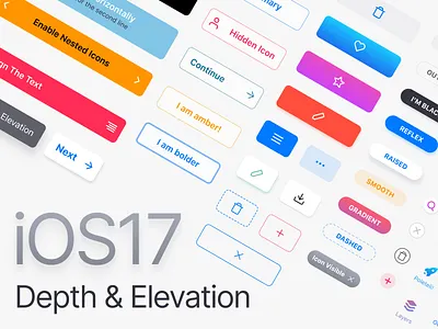 Name a bigger downgrade: The absence of shadows in iOS UI design active app arrow button chip depth design elevation figma ios mobile post research select shadow shadows templates tutorial ui ui kit