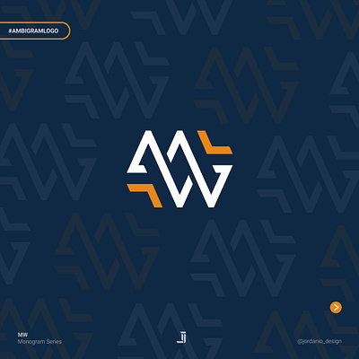 WM Ambigram Monogram Logo (3/3) ambigram logo letter logo logo design minimalist logo monogram logo mw logo wm llogo